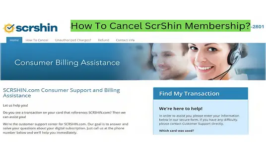 How To Cancel ScrShin Membership?